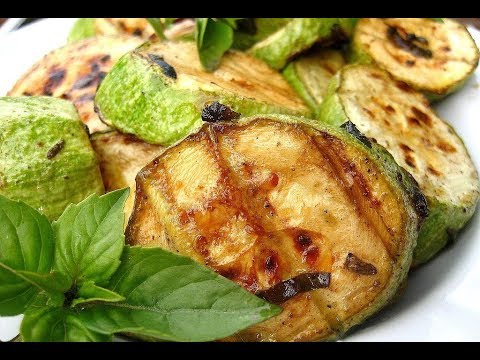 Nướng zucchini trong lò: ngon, tốt cho sức khỏe, nhanh