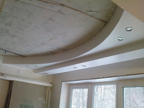 How to make a ceiling from drywall do it yourself