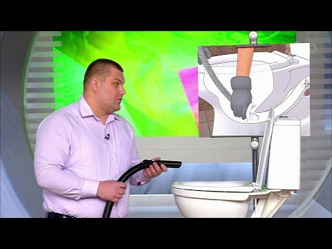 Sådan renses en tilstoppelse i toilettet derhjemme