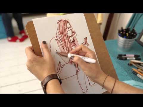 How to learn to draw a person - step-by-step instructions