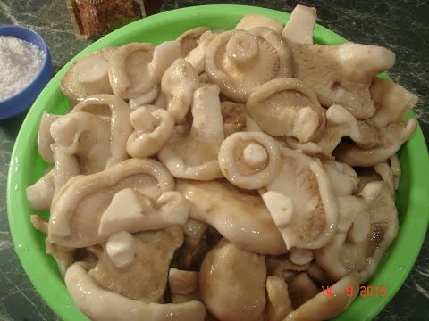 Comment saler les champignons pour l'hiver dans les banques de deux manières