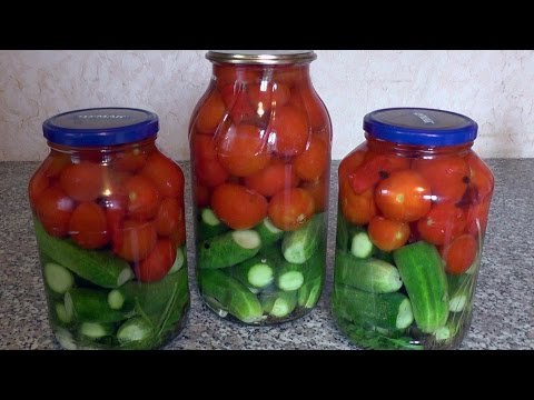 How to make mixed vegetables for the winter