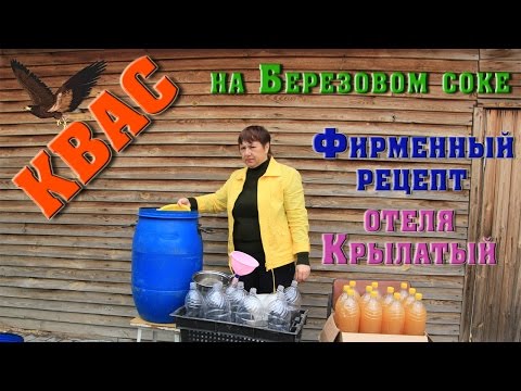 Kuinka tehdä kvass koivumahlasta - 5 askel-askeleelta-reseptiä