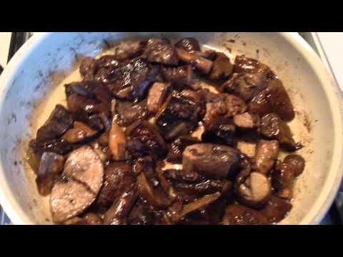 Saler, cuire, faire frire et sécher les champignons