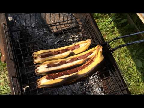 How to fry bananas