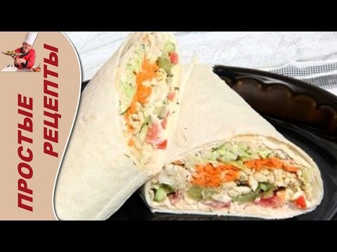 Hvordan man laver hjemmelavet shawarma med kylling og svinekød