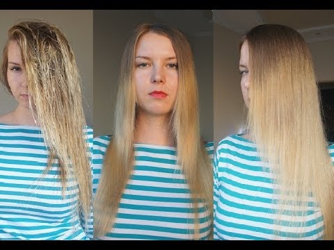 Comment lisser les cheveux à la kératine avec vos propres mains