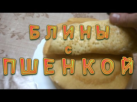 How to cook millet pancakes