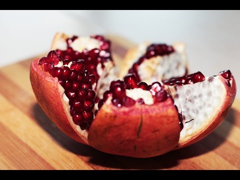 How to clean pomegranates - 3 easy ways