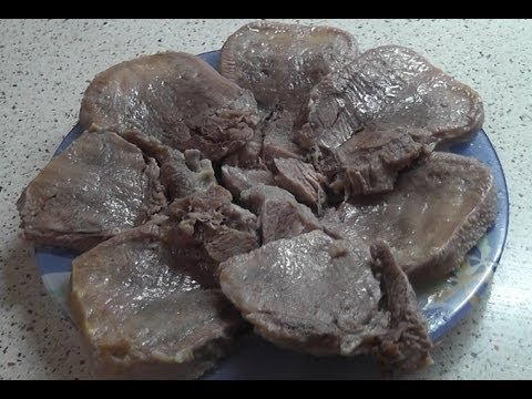 Comment faire cuire la langue de boeuf - recettes étape par étape