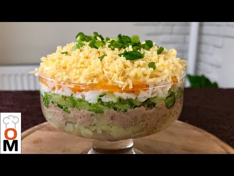 Cách làm salad gan cá tuyết - 7 công thức nấu ăn ngon từng bước