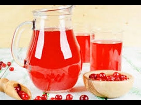 Boissons aux fruits, canneberges, airelles et viorne - recettes et avantages étape par étape