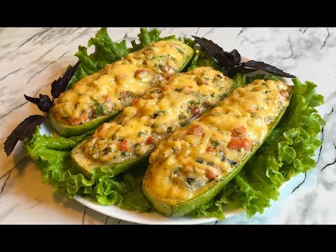 Nướng zucchini trong lò: ngon, tốt cho sức khỏe, nhanh