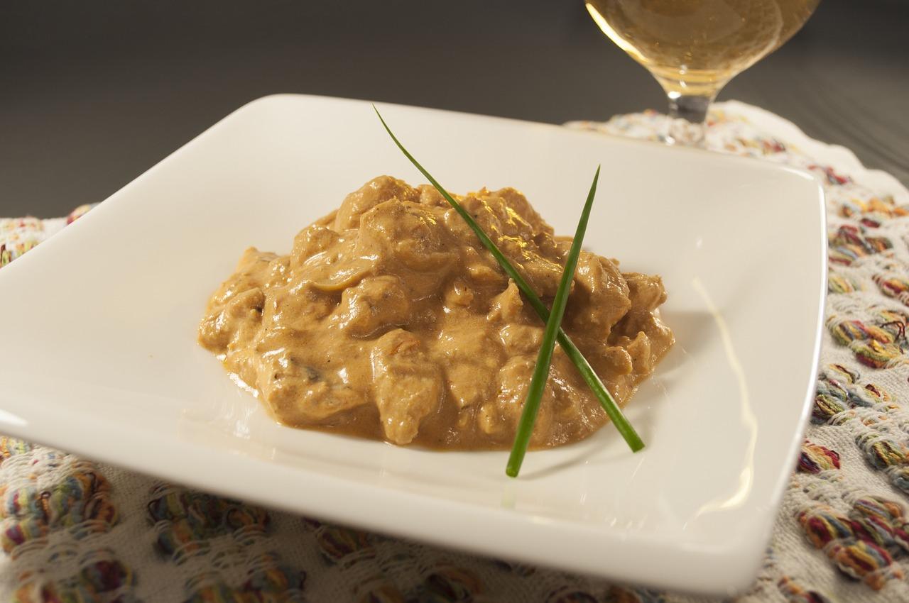 Photo of beef stroganoff