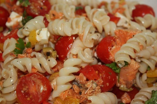 Photo de pâtes aux légumes