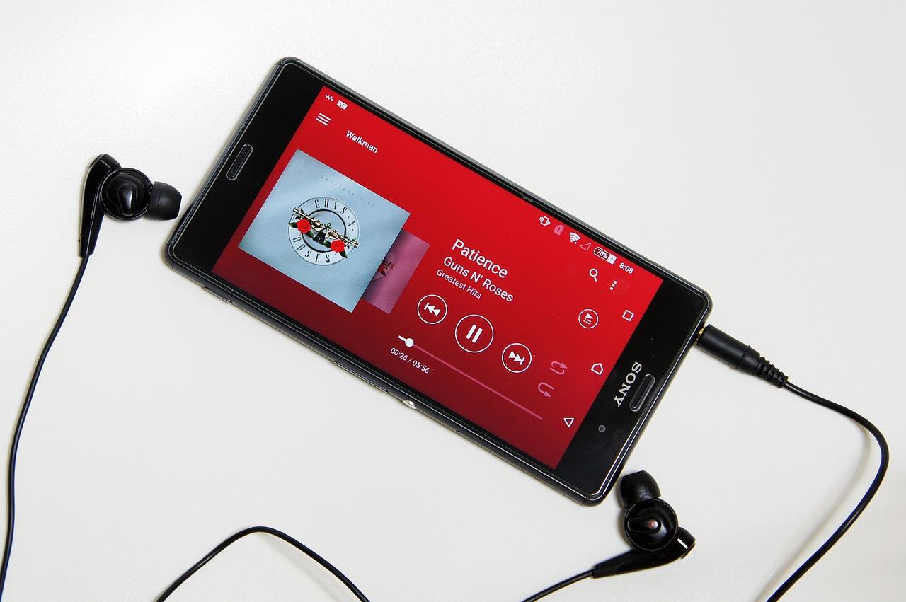 Hình ảnh của một người chơi hiện đại Sony Walkman