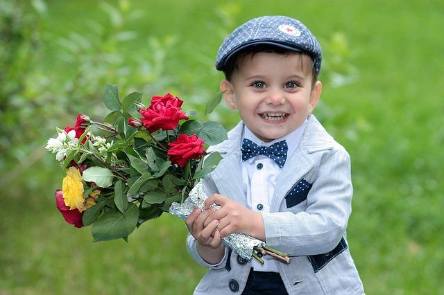 Boy in a tie - bow tie