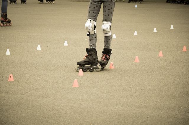 Photo d'un patineur professionnel