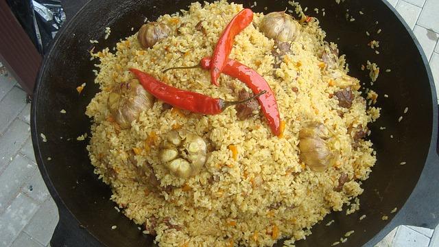 Oikea Uzbekistan pilaf