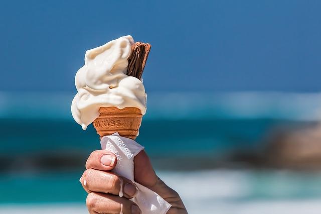 Photo de glace dans une corne