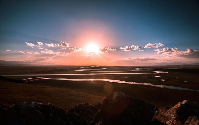 Photo d'une belle rivière