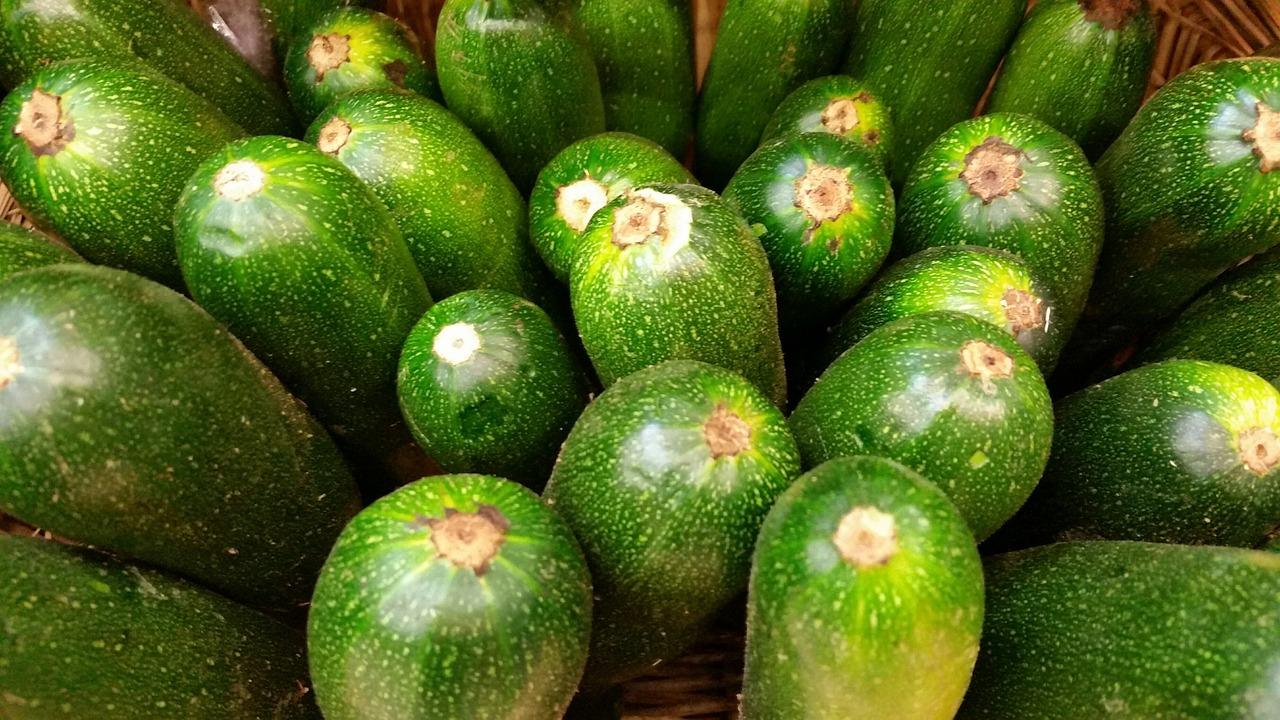 Choisissez courgettes pour faire du caviar