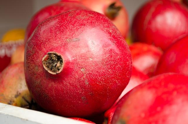 Ripe pomegranate