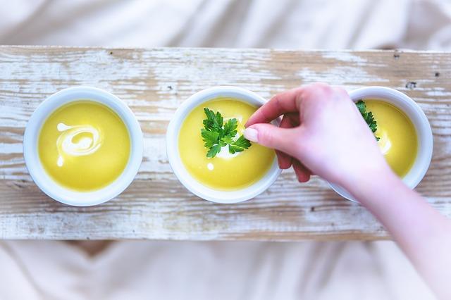 Foto af kartoffelsuppe