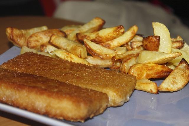 Escalopes de poisson aux pommes de terre