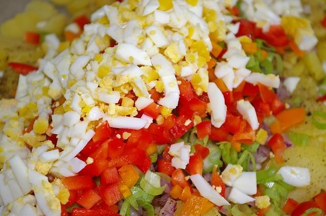 Olivier Salad Ingredients