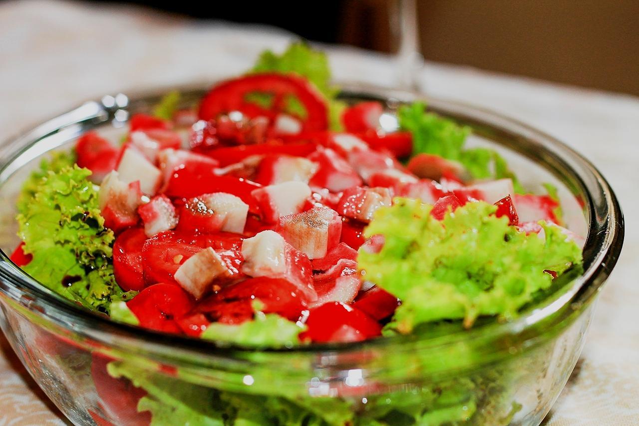 How to make a crab stick salad