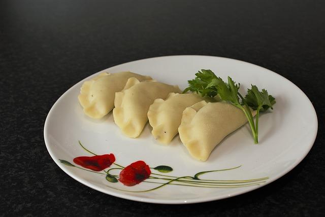 Dumpling bien servi