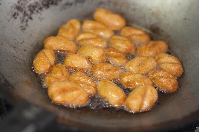 Boules de pâte frites