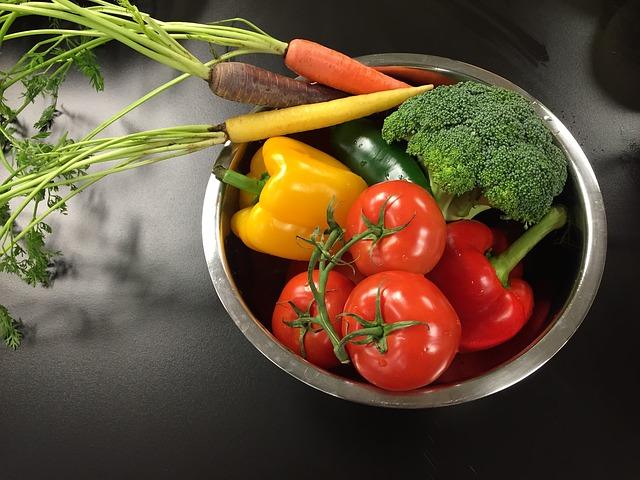 Photo of tomatoes and peppers