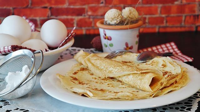 Photo de galettes de kéfir minces classiques