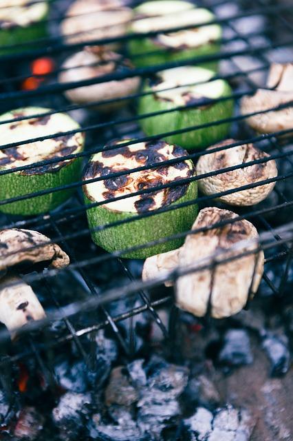 Champignons grillés