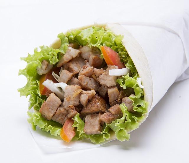 Photo de délicieux shawarma