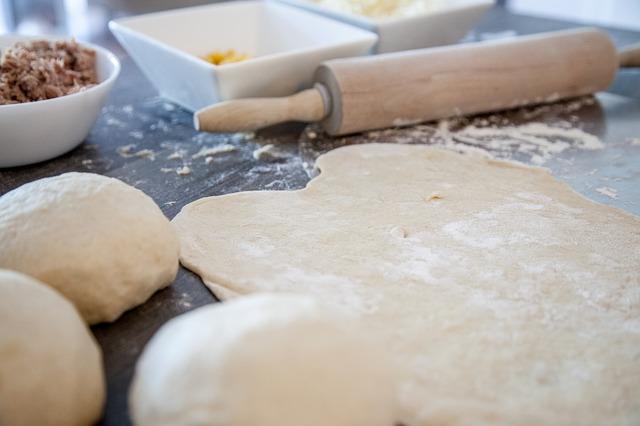 Photo de la pâte feuilletée classique