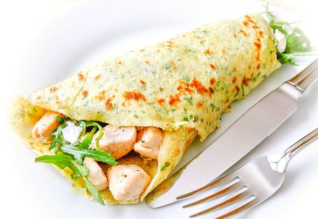 Crêpes De Poulet