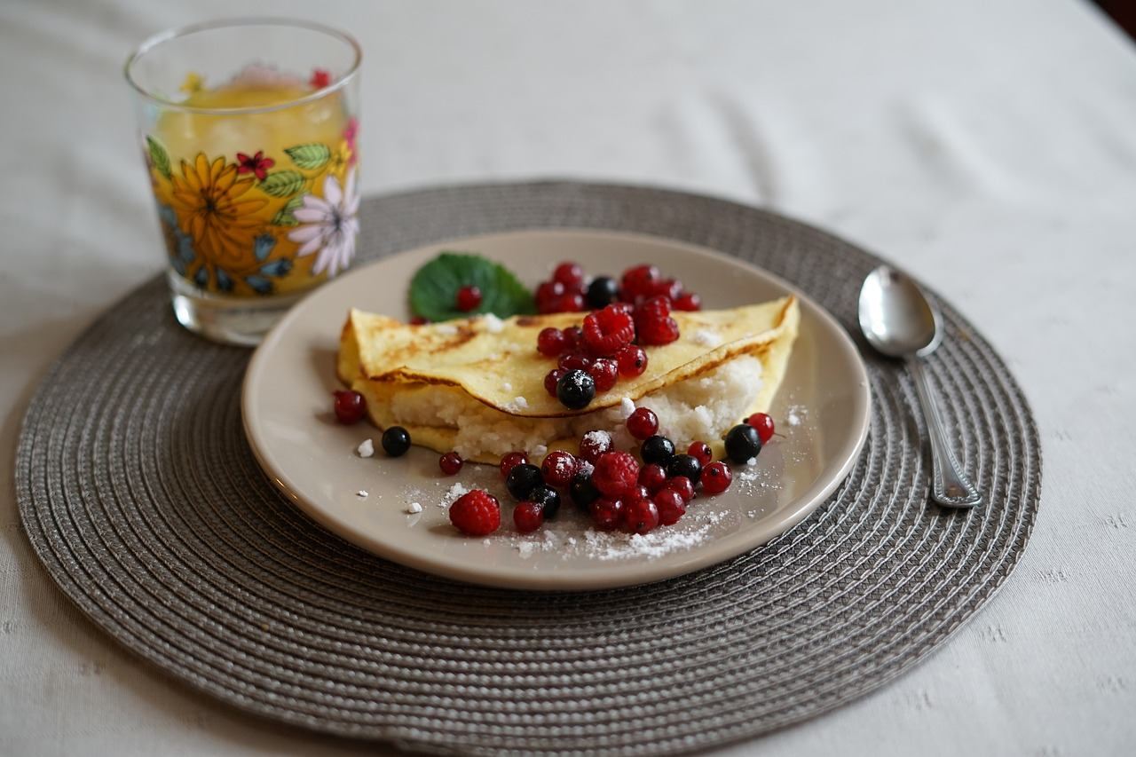 Sådan tilberedes pandekager med cottage cheese