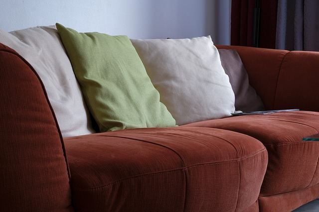 Fabric sofa