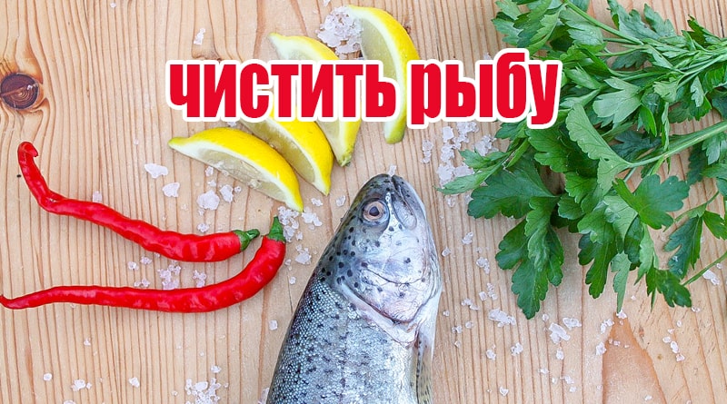 Fish with lemon, pepper and herbs